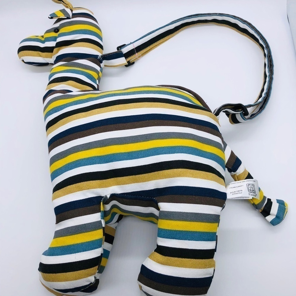 FIESTA - STRIPED GIRAFFE PURSE